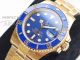 Perfect Replica VR MAX Rolex Submariner 18k Gold Oyster Band Blue Face 40mm Watch (5)_th.jpg